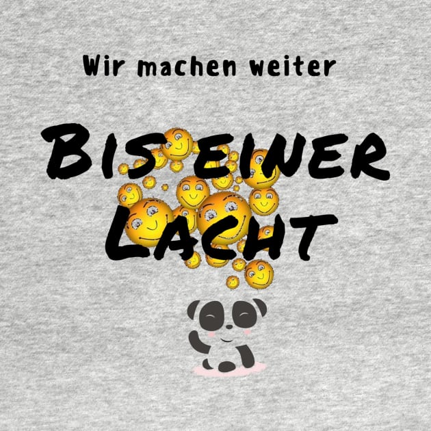 The laughing Panda .Until one is laughing, Bis einer Lacht by FFM1988